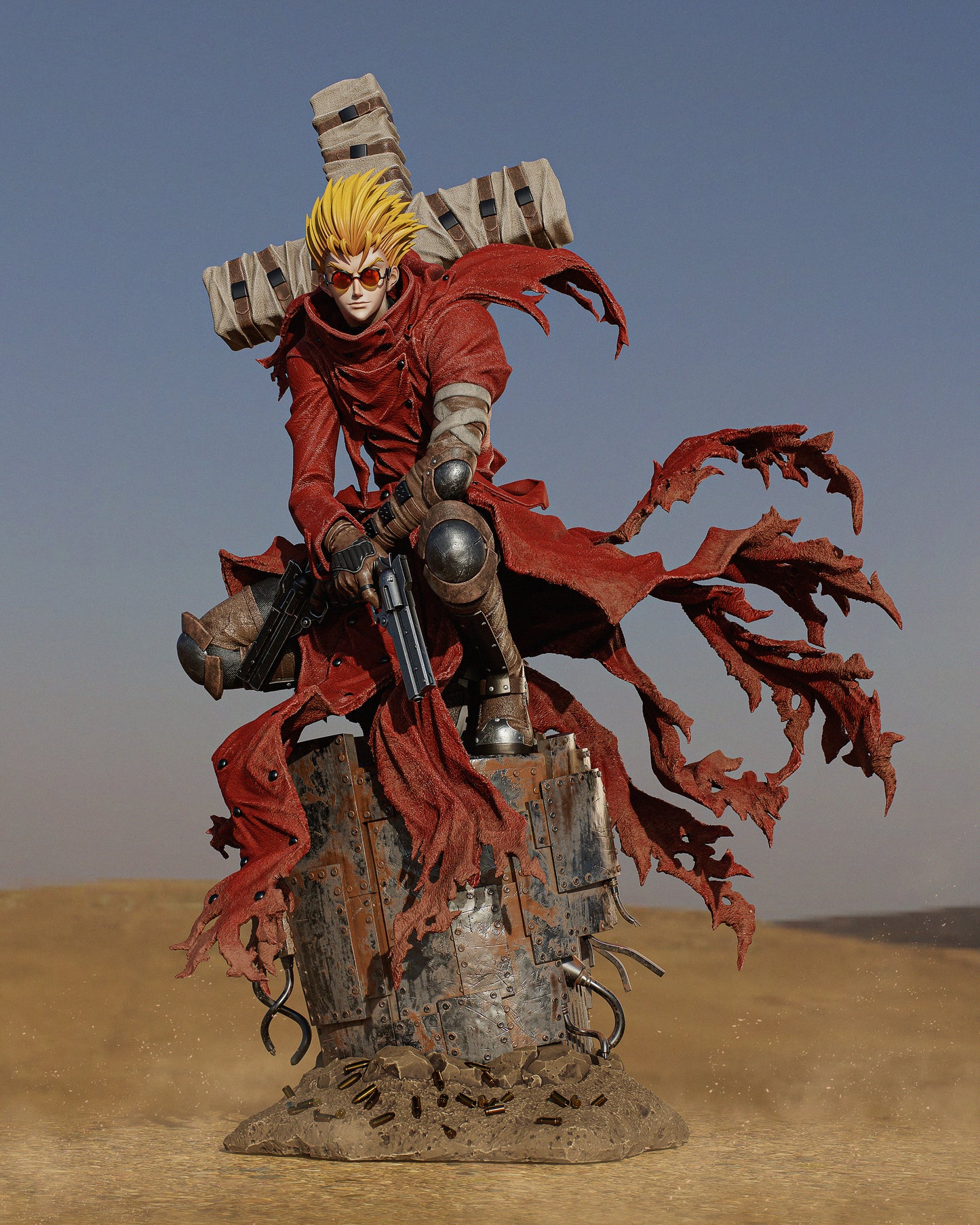 Vash Stampede  | Trigun | FAN ART FIGURE Statue |