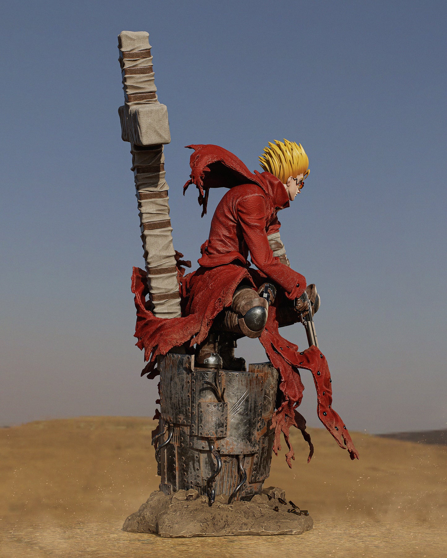 Vash Stampede  | Trigun | FAN ART FIGURE Statue |