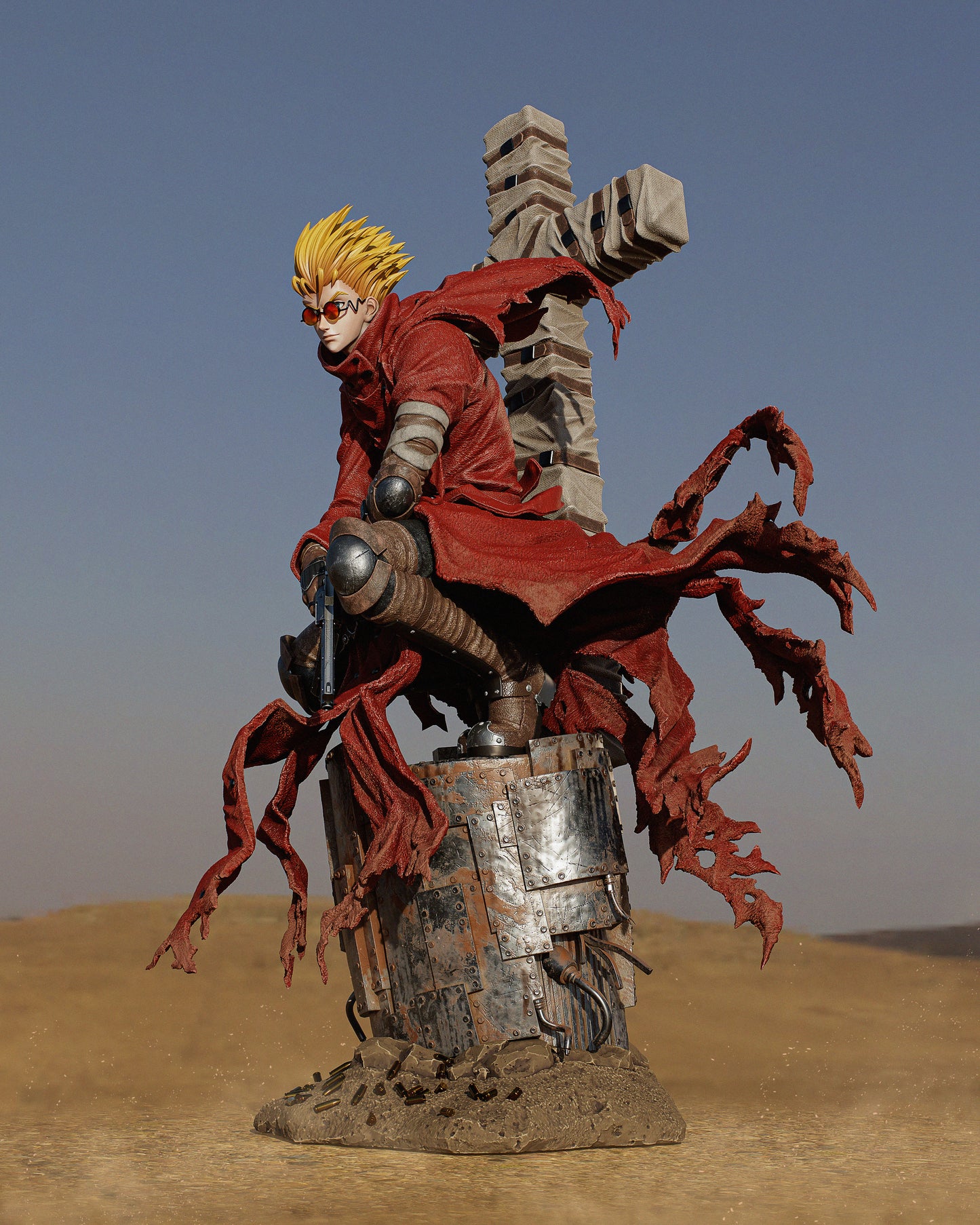 Vash Stampede  | Trigun | FAN ART FIGURE Statue |