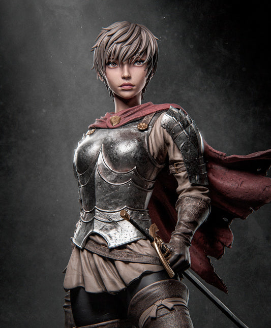 Casca -Berserk FAN ART FIGURE | 3D Printed | Handmade Gift | Resin Figure | Hand Painted |Garage Kit