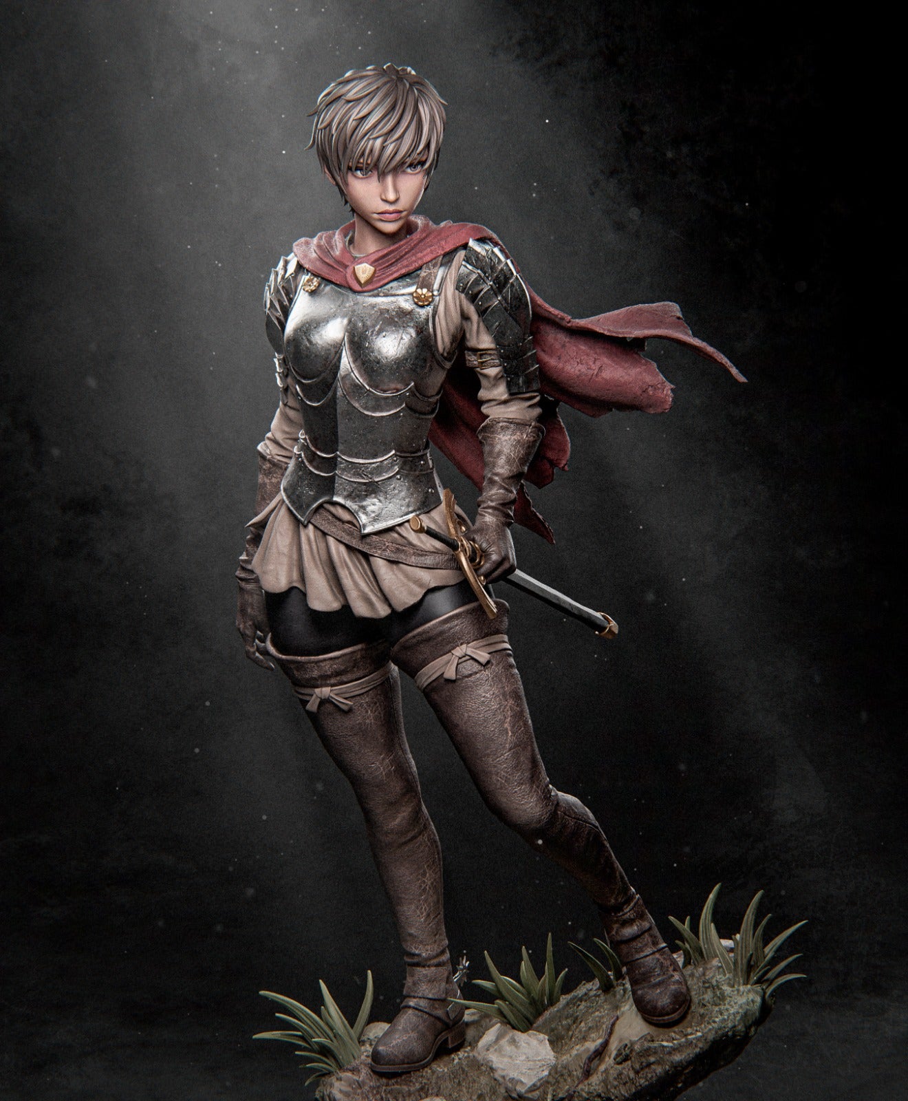 Casca -Berserk FAN ART FIGURE | 3D Printed | Handmade Gift | Resin Figure | Hand Painted |Garage Kit