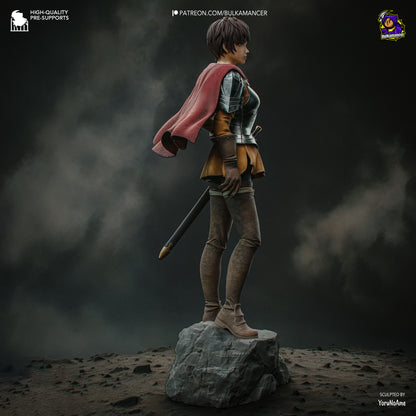 Casca -Berserk FAN ART FIGURE | 3D Printed | Handmade Gift | Resin Figure | Hand Painted |Garage Kit