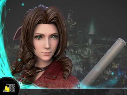 Cloud & Tifa & Aerith Diorama | Final Fantasy | Fan Art Figure Statue |