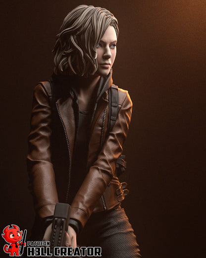 Grace Ashcroft Resident Evil | FAN ART FIGURE | 3d Printed Model | Hand painted | Resin Figure|