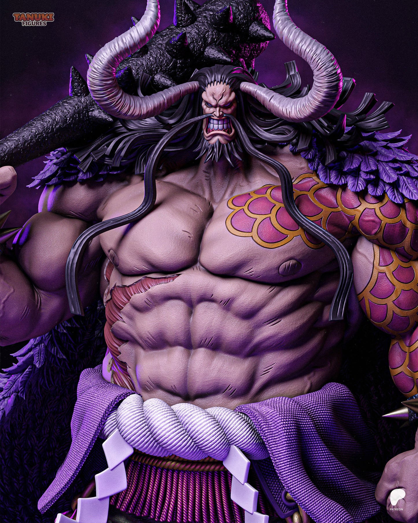 Kaido| One Piece | Fan Art Figure Statue |
