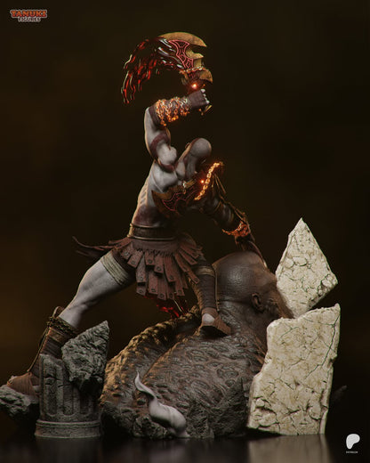 Kratos | God Of War | Fan Art Figure Statue |