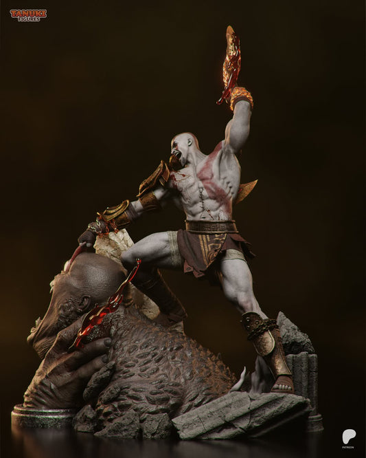 Kratos | God Of War | Fan Art Figure Statue |