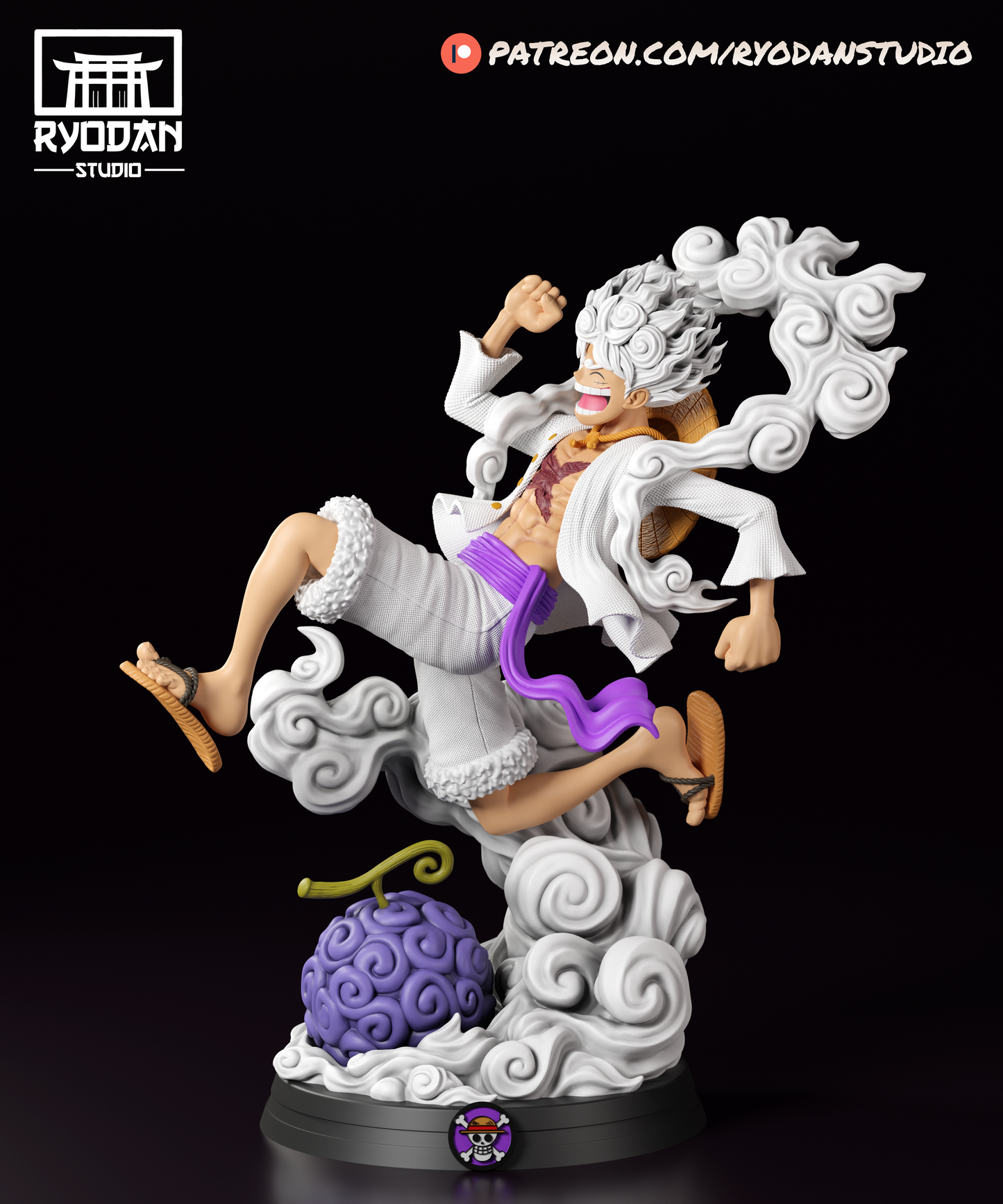 Luffy Gear 5 | One Piece | Fan Art Figure Statue |