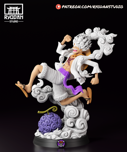 Luffy Gear 5 | One Piece | Fan Art Figure Statue |