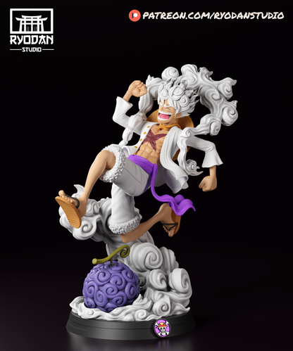 Luffy Gear 5 | One Piece | Fan Art Figure Statue |