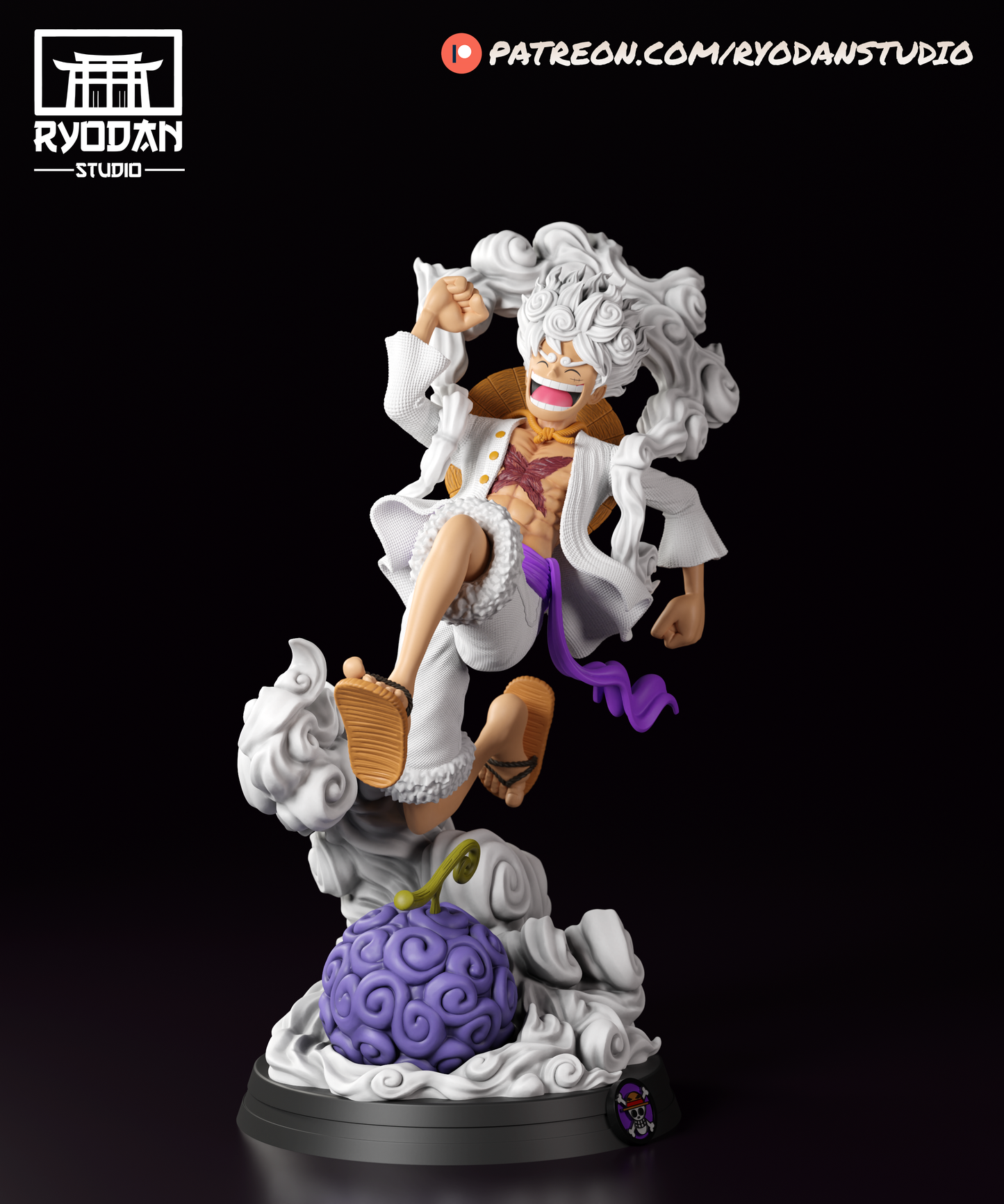 Luffy Gear 5 | One Piece | Fan Art Figure Statue |