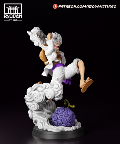 Luffy Gear 5 | One Piece | Fan Art Figure Statue |