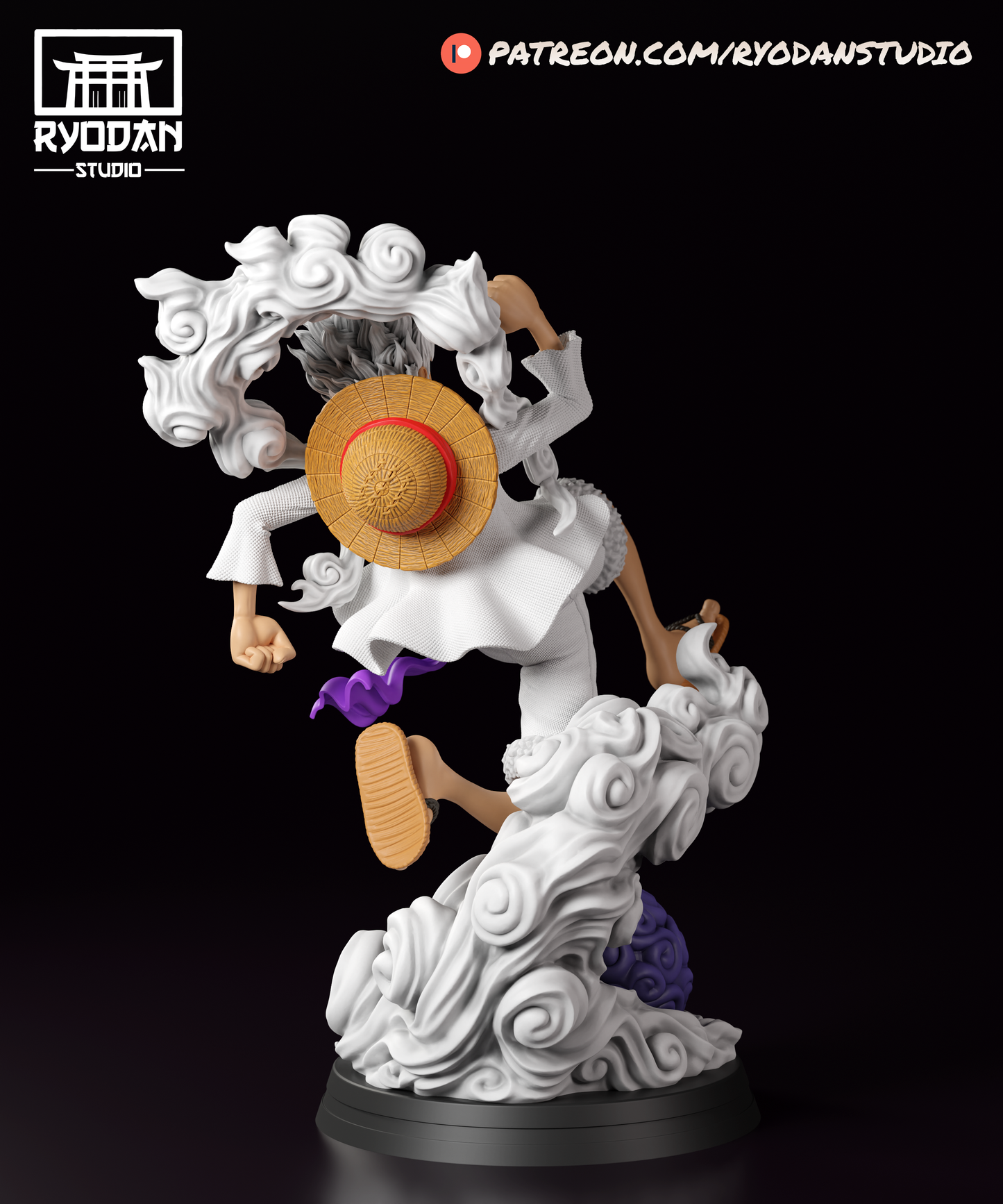 Luffy Gear 5 | One Piece | Fan Art Figure Statue |