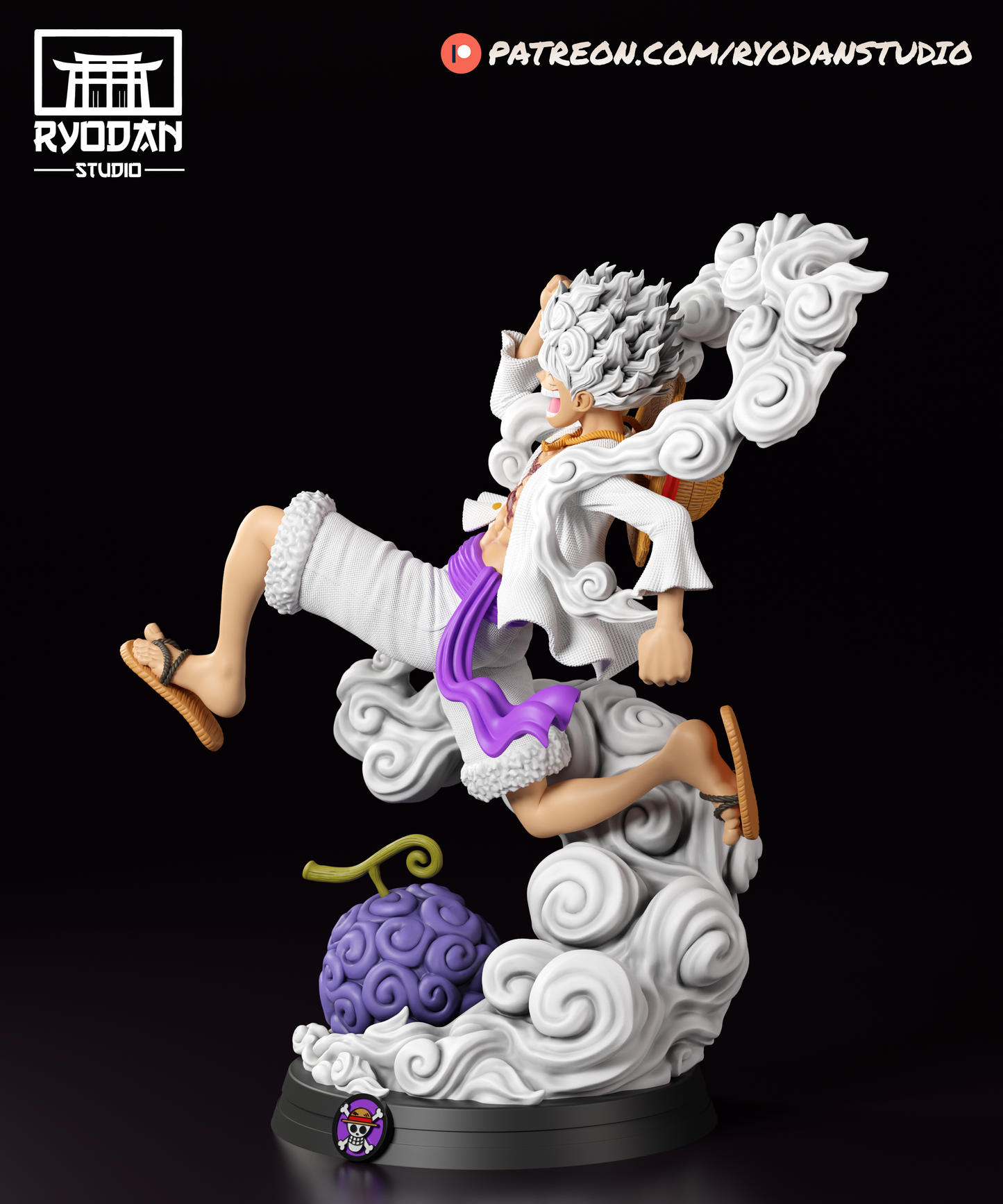 Luffy Gear 5 | One Piece | Fan Art Figure Statue |