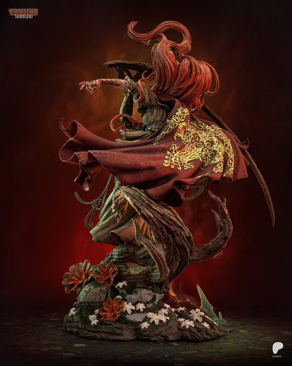 Malenia — Elden Ring Fan Art Hand-Painted Figure | Made to Order