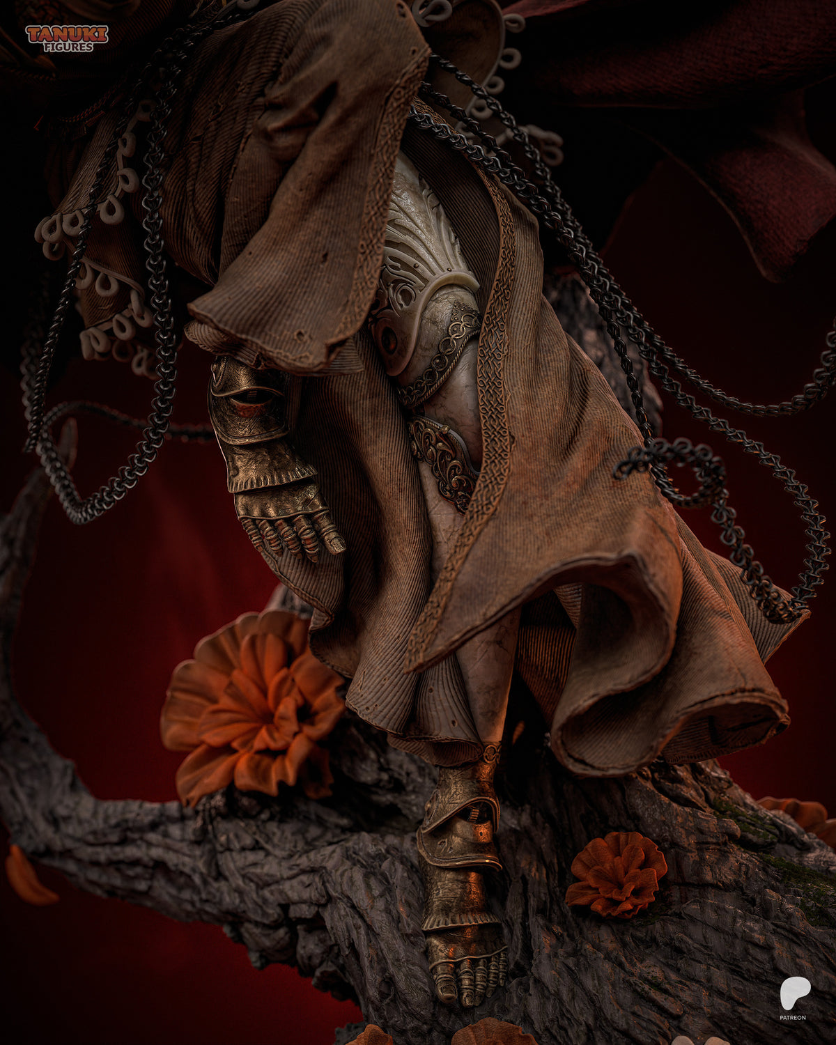 Malenia — Elden Ring Fan Art Hand-Painted Figure | Made to Order
