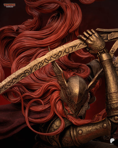 Malenia — Elden Ring Fan Art Hand-Painted Figure | Made to Order