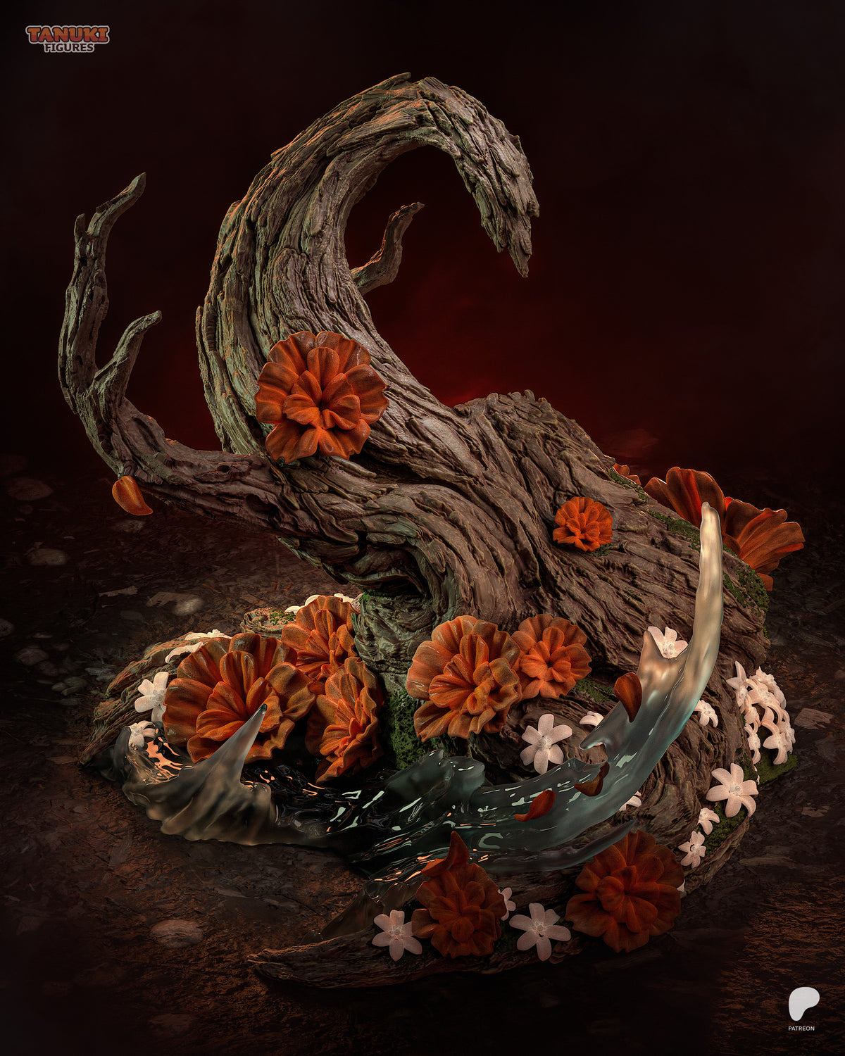 Malenia — Elden Ring Fan Art Hand-Painted Figure | Made to Order