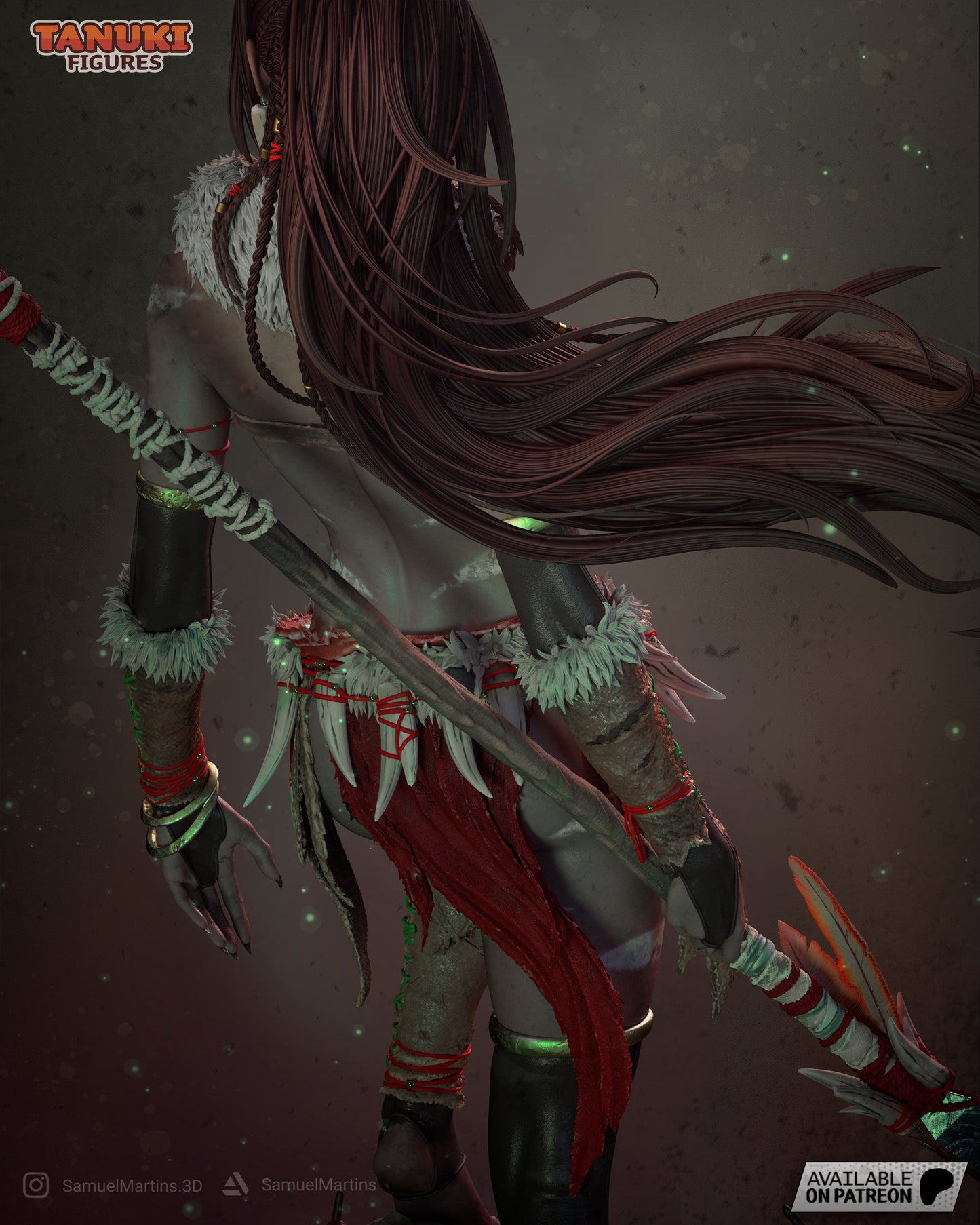 Nidalee | League Of Legend | Fan Art Figure Statue |