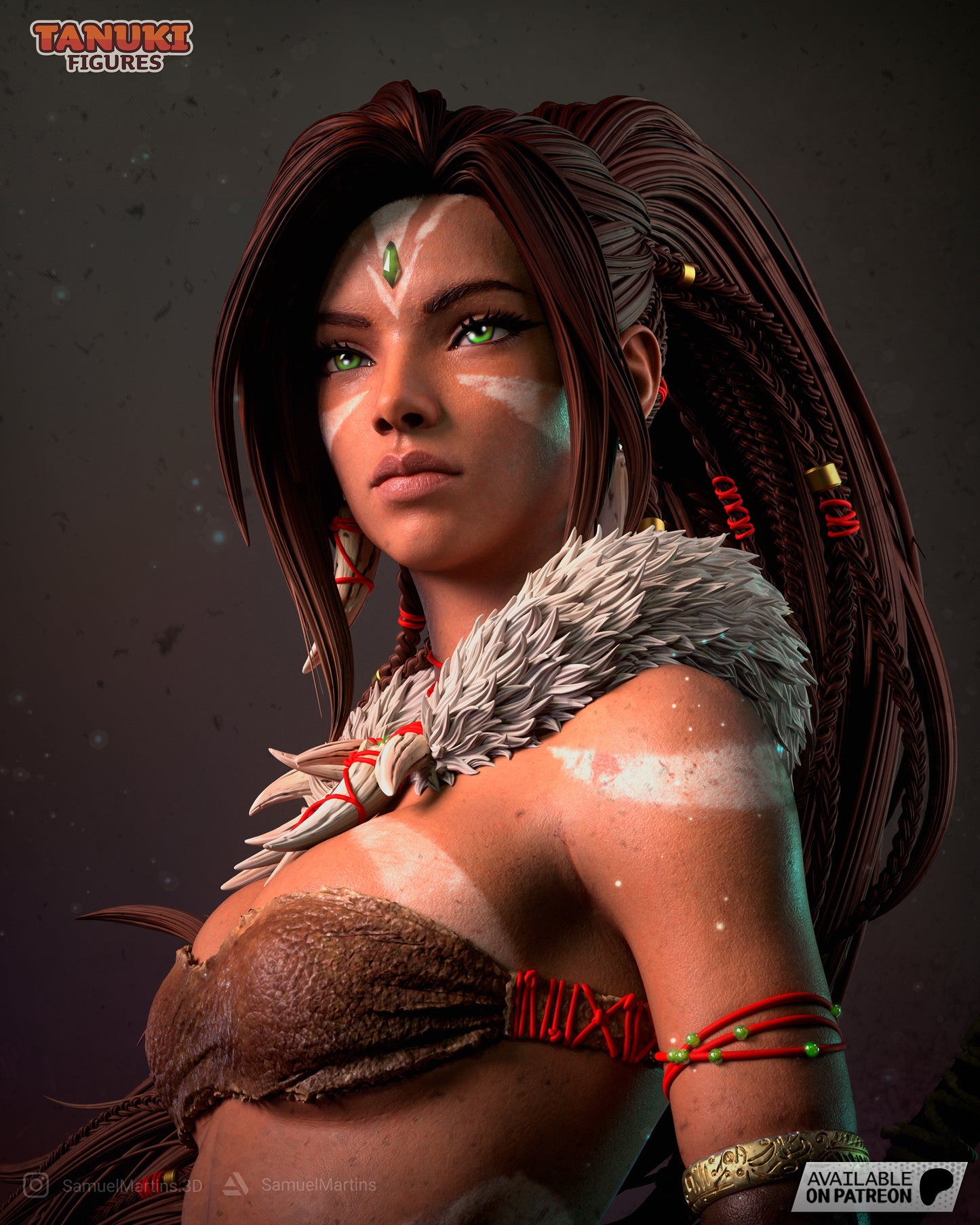 Nidalee | League Of Legend | Fan Art Figure Statue |
