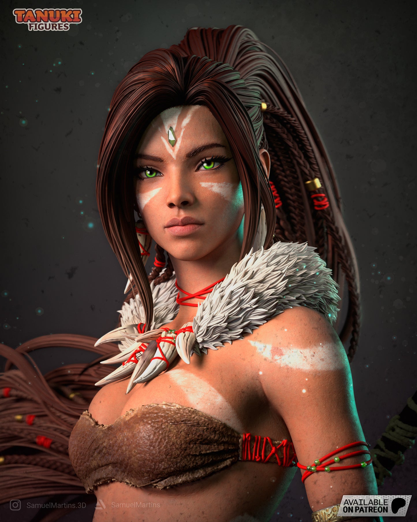 Nidalee | League Of Legend | Fan Art Figure Statue |