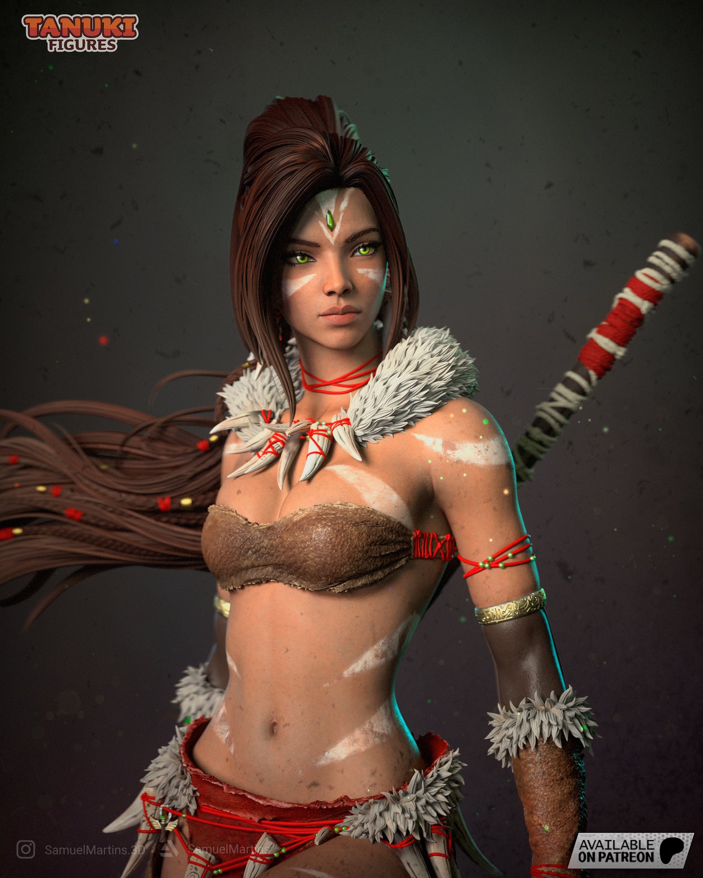 Nidalee | League Of Legend | Fan Art Figure Statue |