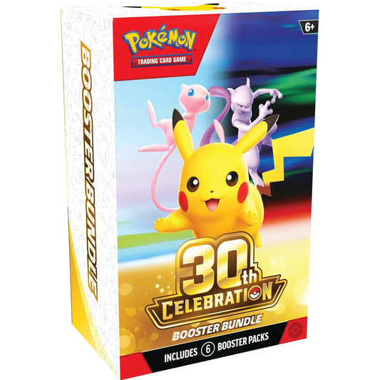 Pre-order- Pokémon TCG: 30th Celebration Booster Bundle - Sealed - Brand New - World Wide Shipping