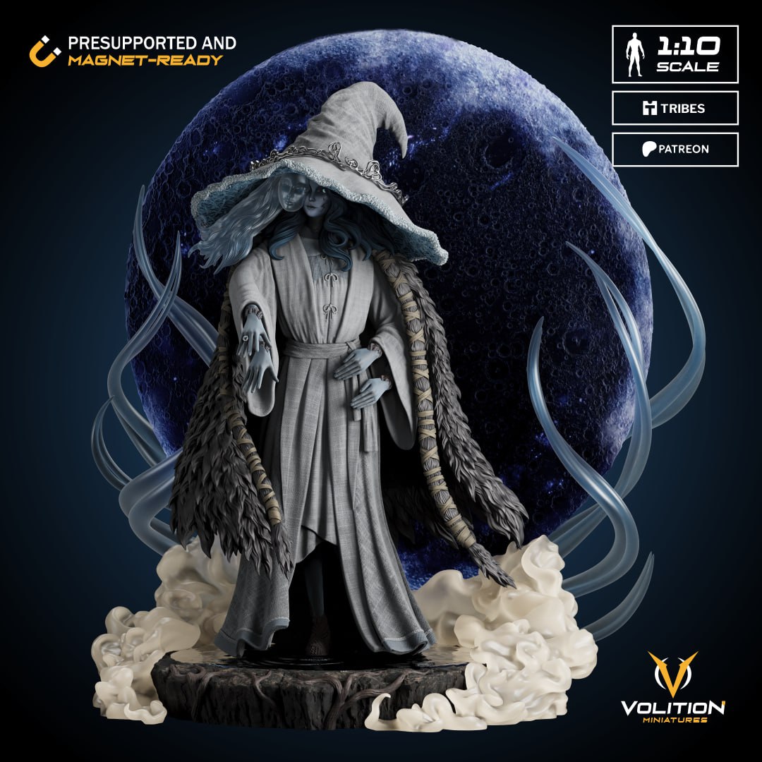 Ranni | Souls Like | Elden Ring | FAN ART FIGURE Statue