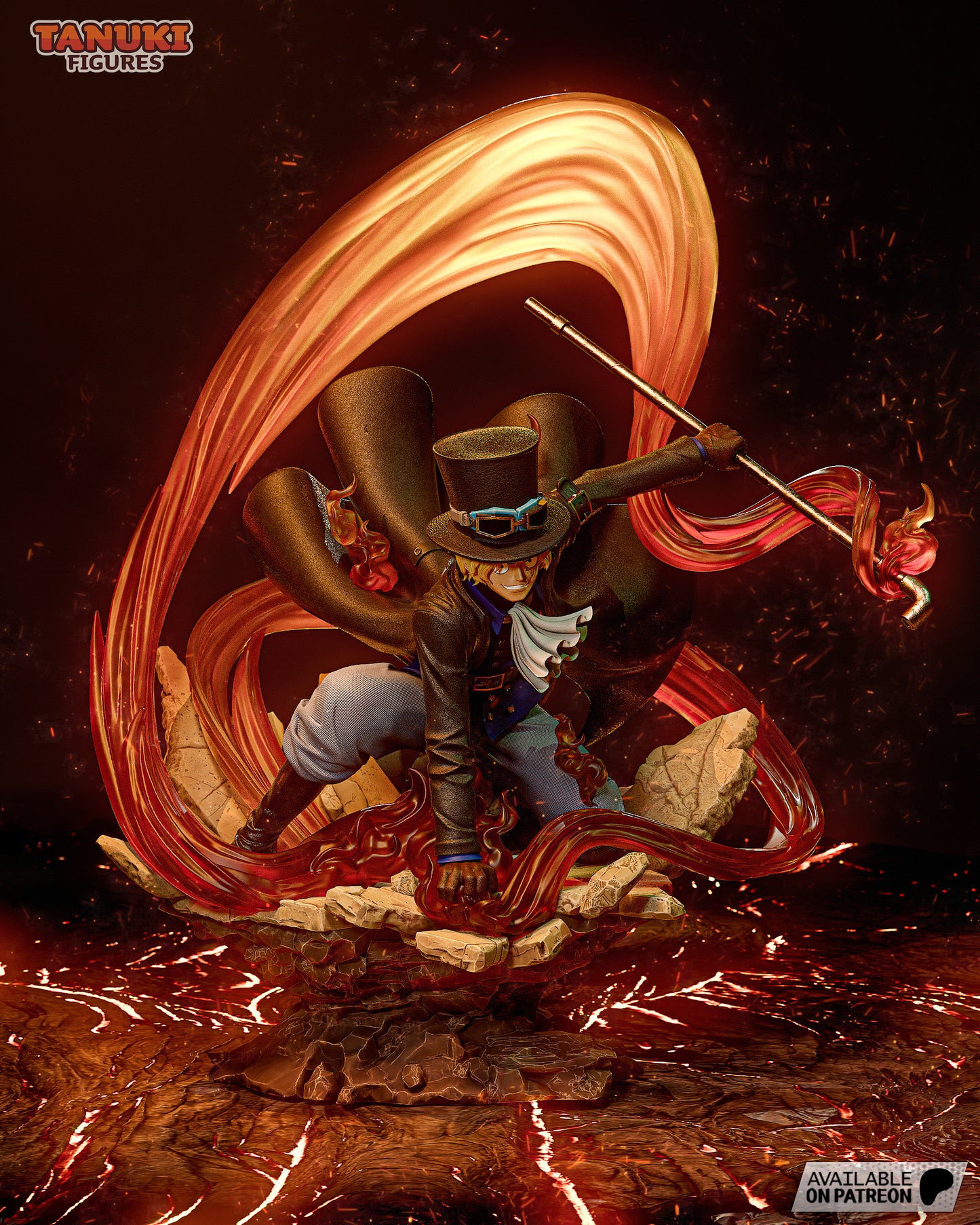 Sabo | One Piece | Fan Art Figure Statue |