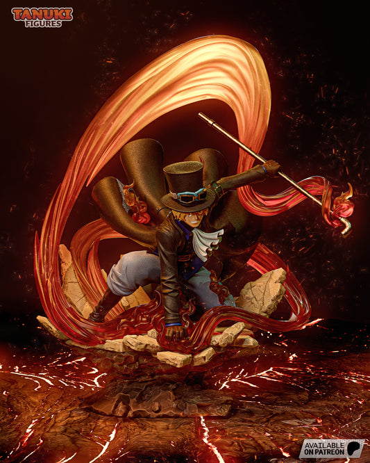 Sabo | One Piece | Fan Art Figure Statue |