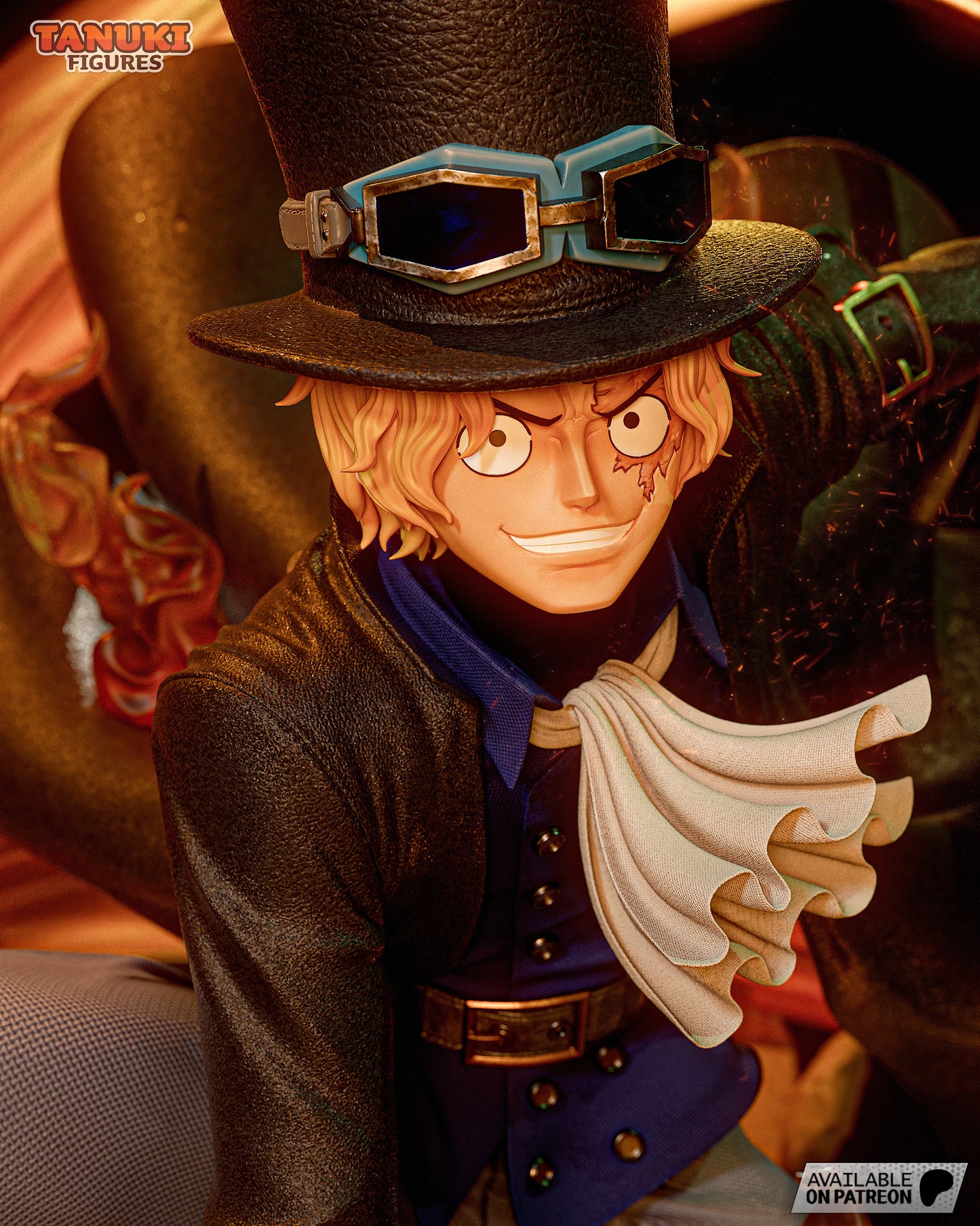 Sabo | One Piece | Fan Art Figure Statue |