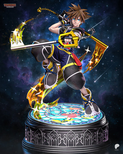 Sora | Kingdom Hearts | Final Fantasy | Fan Art Figure Statue |