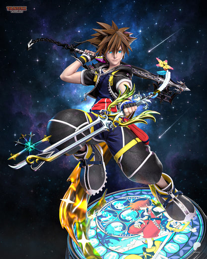 Sora | Kingdom Hearts | Final Fantasy | Fan Art Figure Statue |