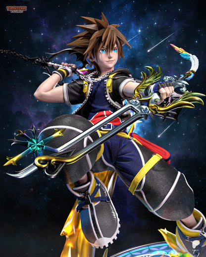 Sora | Kingdom Hearts | Final Fantasy | Fan Art Figure Statue |