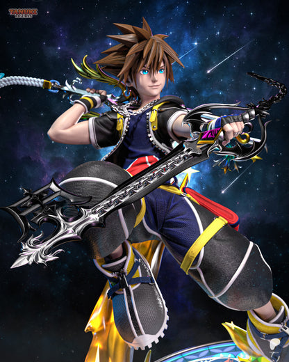 Sora | Kingdom Hearts | Final Fantasy | Fan Art Figure Statue |
