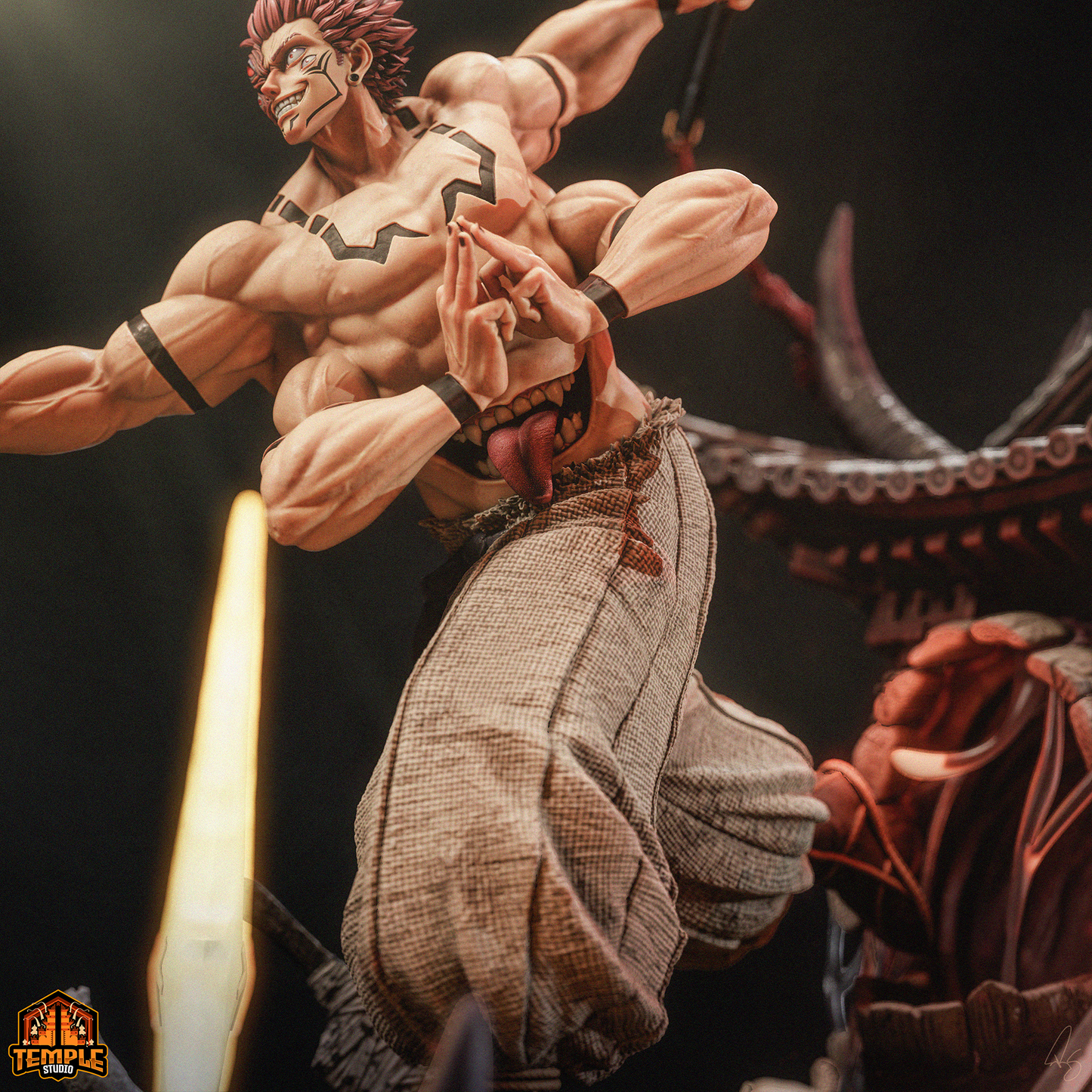 Sukuna - Jujutsu Kaisen - FAN ART FIGURE Statue