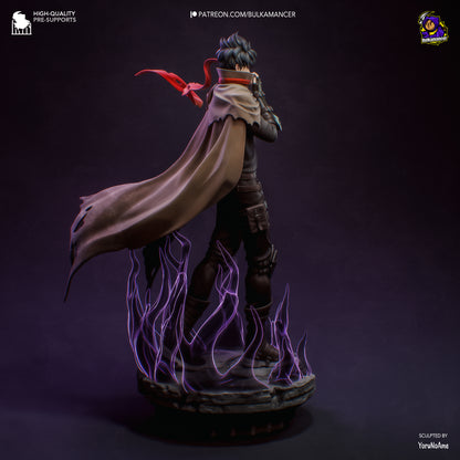 Sung Jin-woo | Solo Leveling | FAN ART FIGURE | 3d Printed Model | Hand painted | Resin Figure|