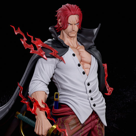 Shanks | One Piece | Fan Art Figure Statue |