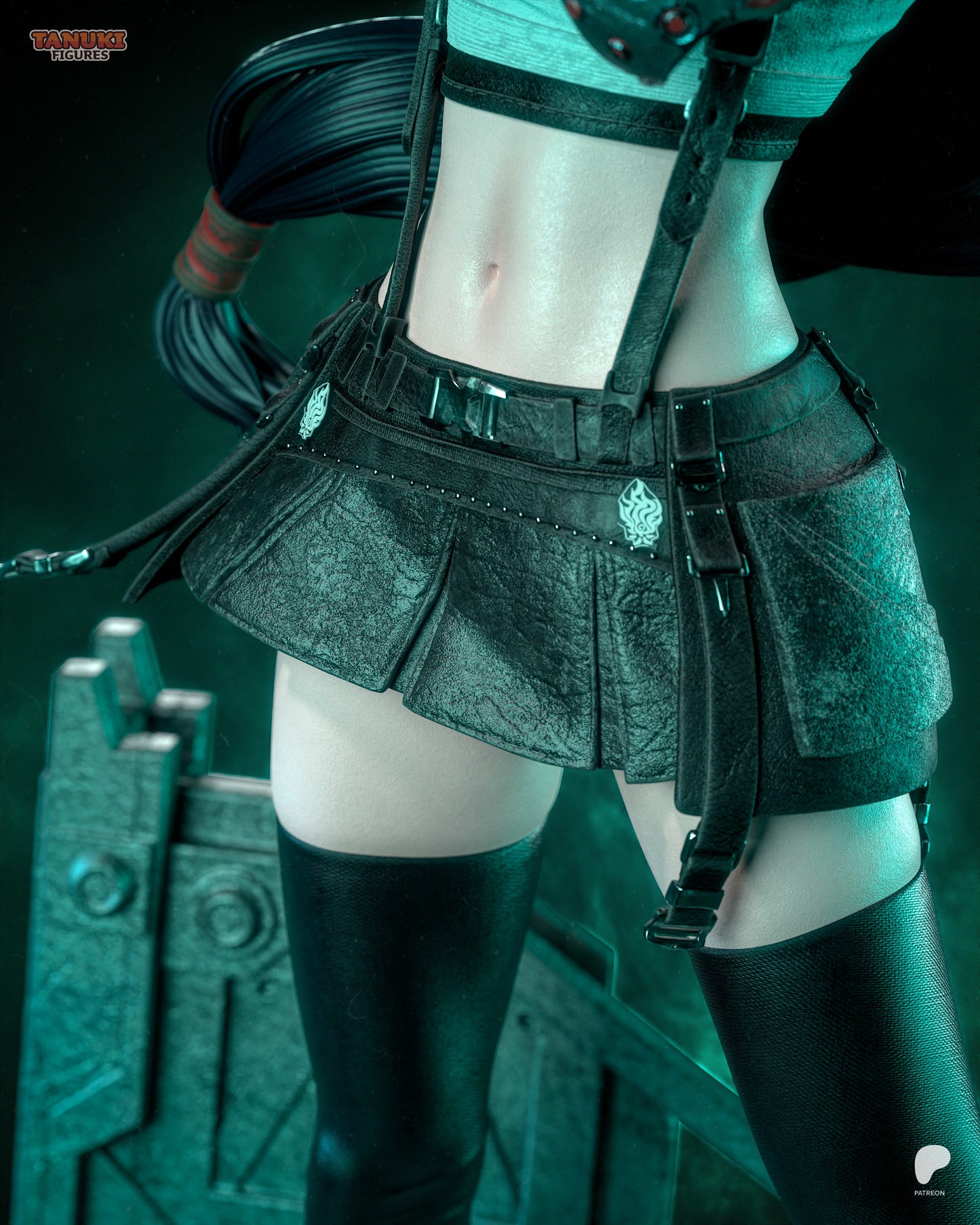 Tifa | Final Fantasy | Fan Art Figure Statue |