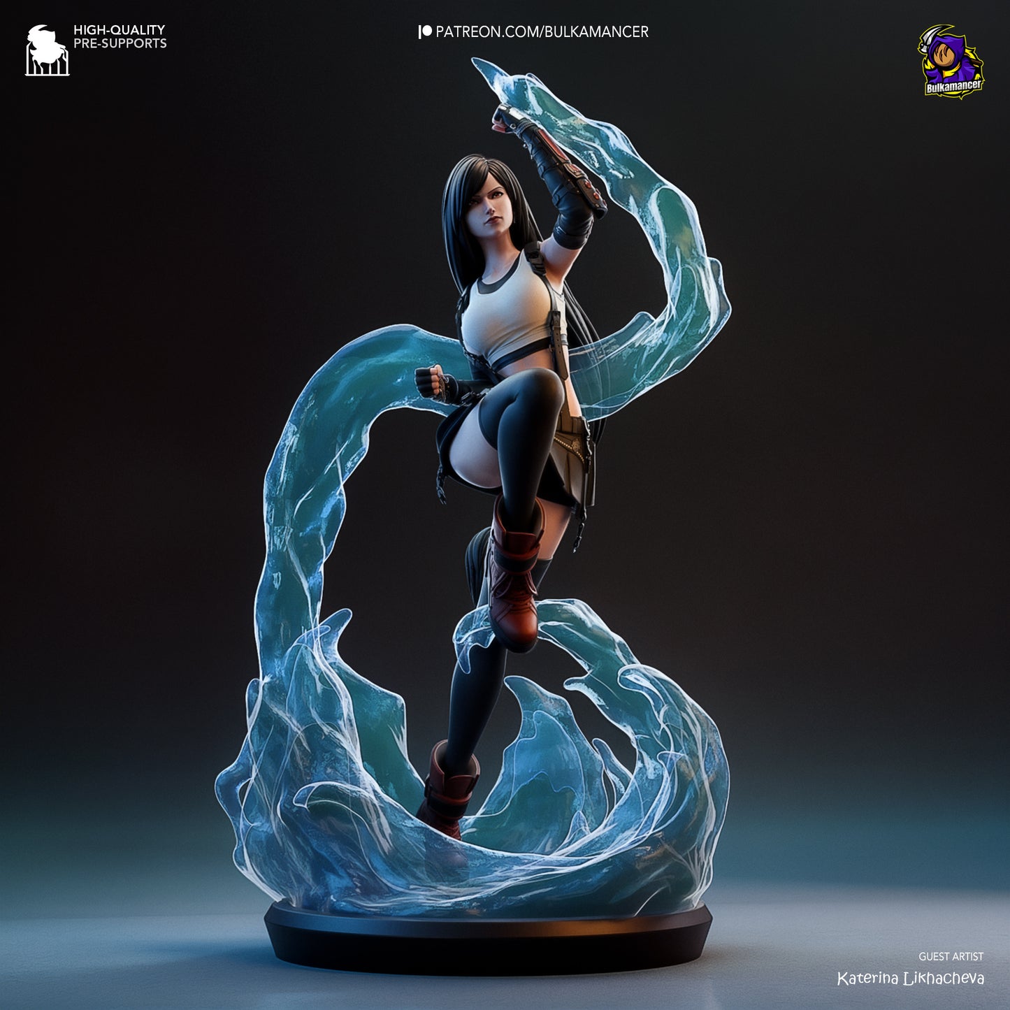 Tifa | Final Fantasy | Fan Art Figure Statue |