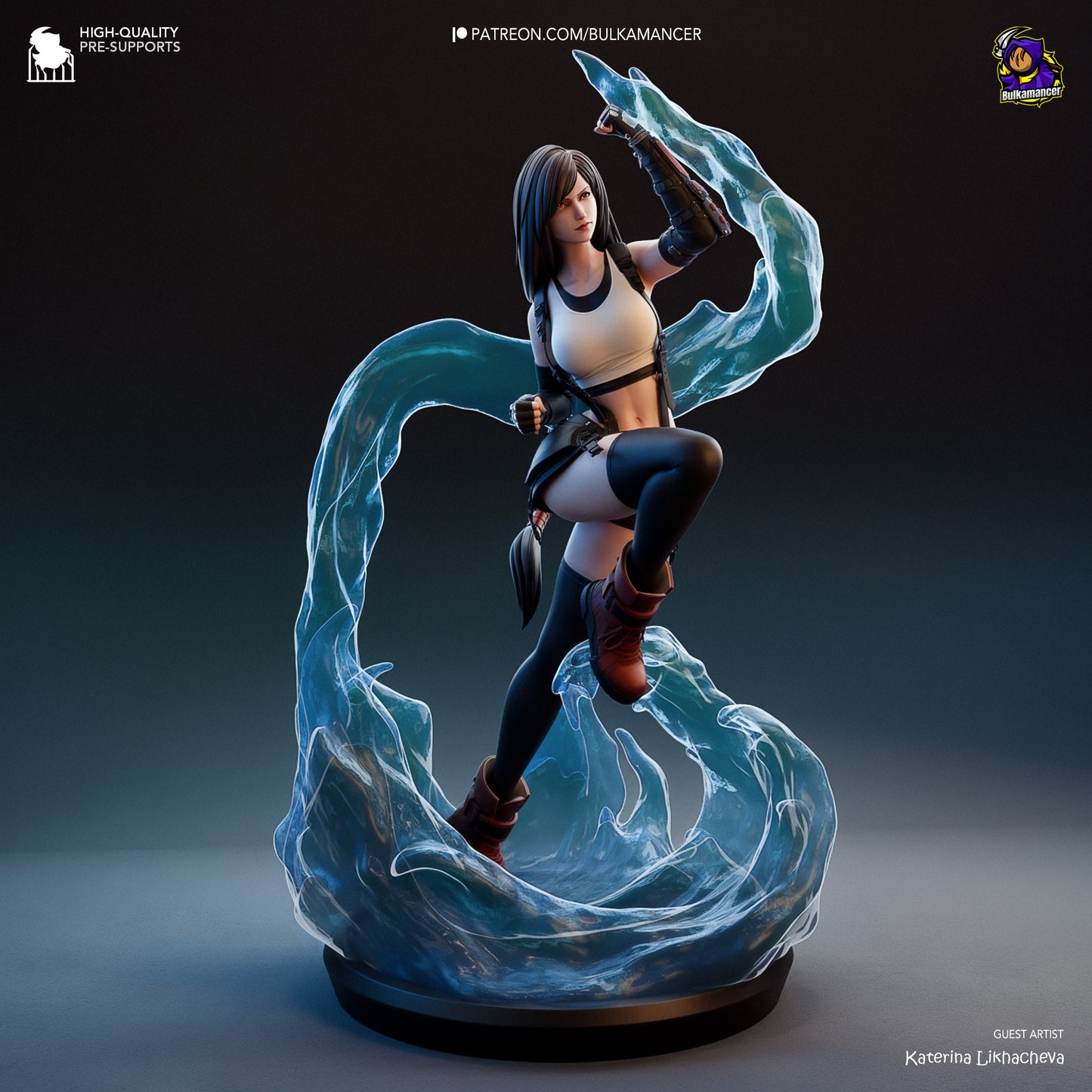 Tifa | Final Fantasy | Fan Art Figure Statue |