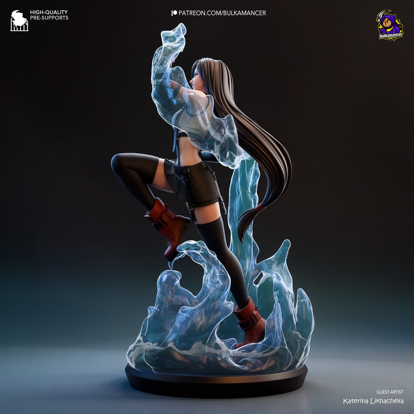 Tifa | Final Fantasy | Fan Art Figure Statue |