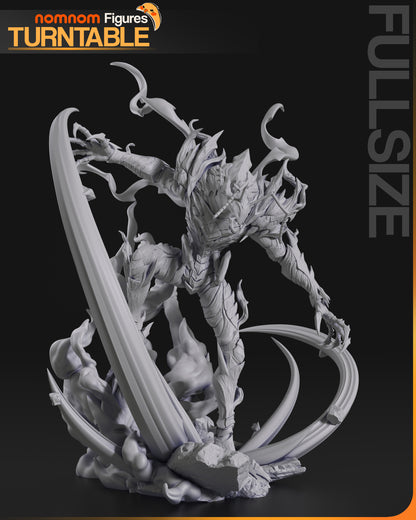 Beru | Solo Leveling | FAN ART FIGURE | 3d Printed Model | Hand painted | Resin Figure|