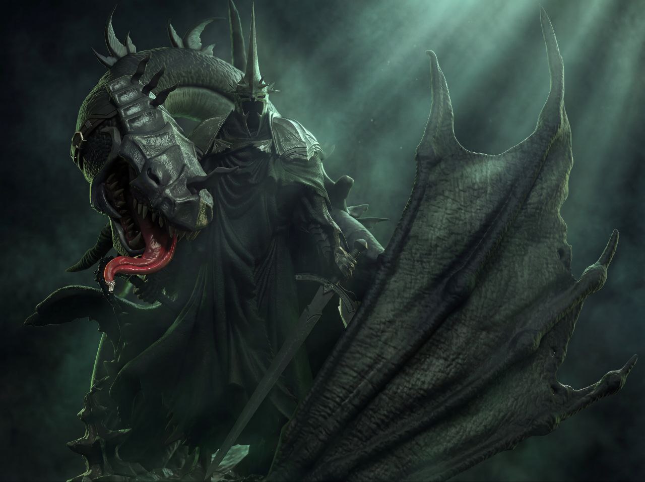 Witch King | Lord of the Rings | FAN ART FIGURE Statue