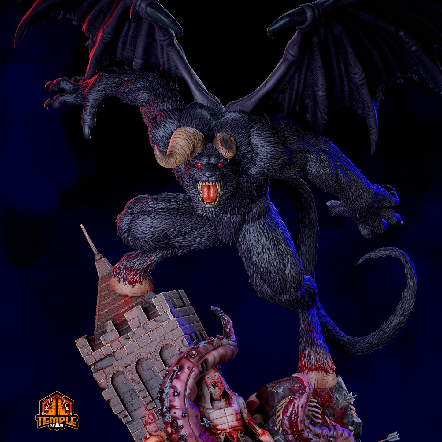 ZODD -Berserk FAN ART FIGURE | 3D Printed | Handmade Gift | Resin Figure | Hand Painted |Garage Kit