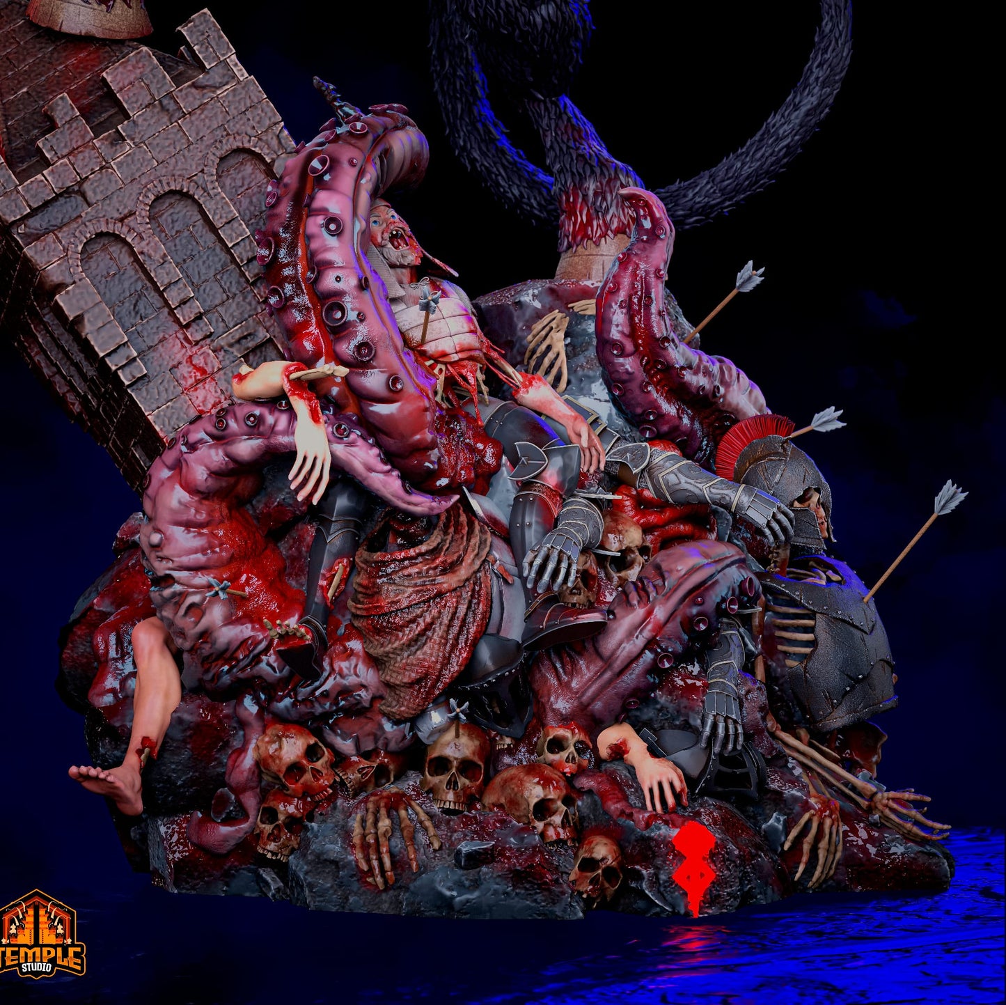 ZODD -Berserk FAN ART FIGURE | 3D Printed | Handmade Gift | Resin Figure | Hand Painted |Garage Kit