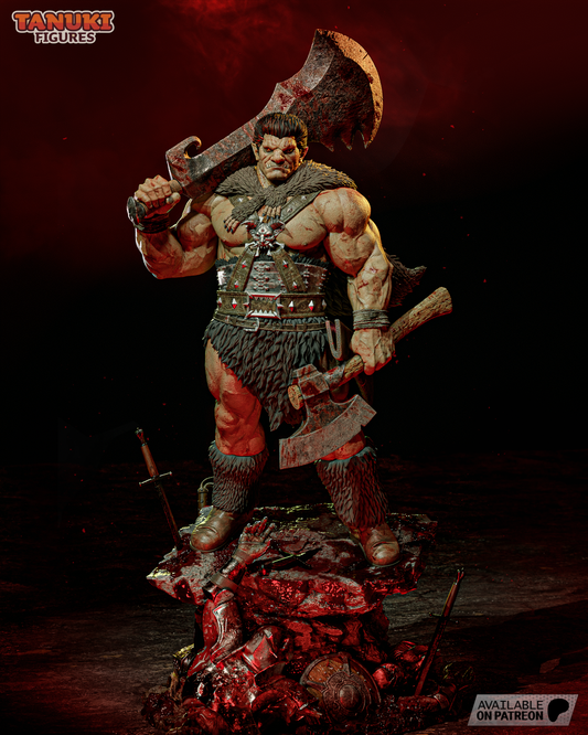 ZODD -Berserk FAN ART FIGURE | 3D Printed | Handmade Gift | Resin Figure | Hand Painted |Garage Kit
