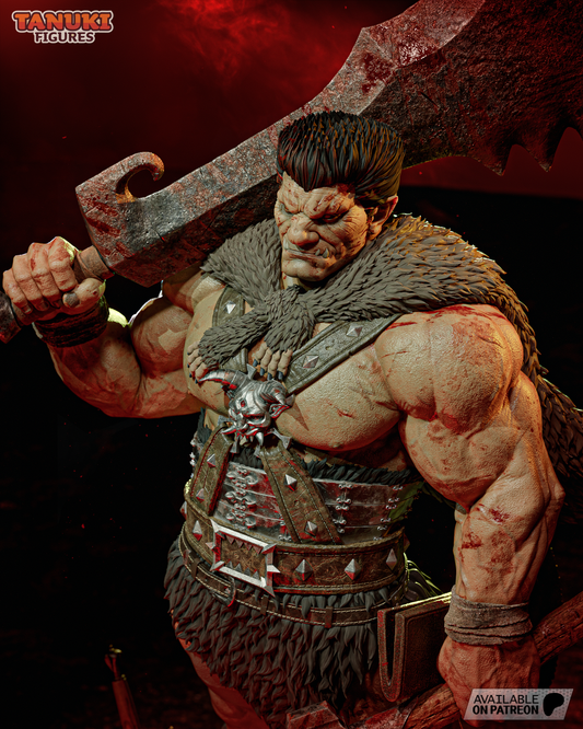 ZODD -Berserk FAN ART FIGURE | 3D Printed | Handmade Gift | Resin Figure | Hand Painted |Garage Kit