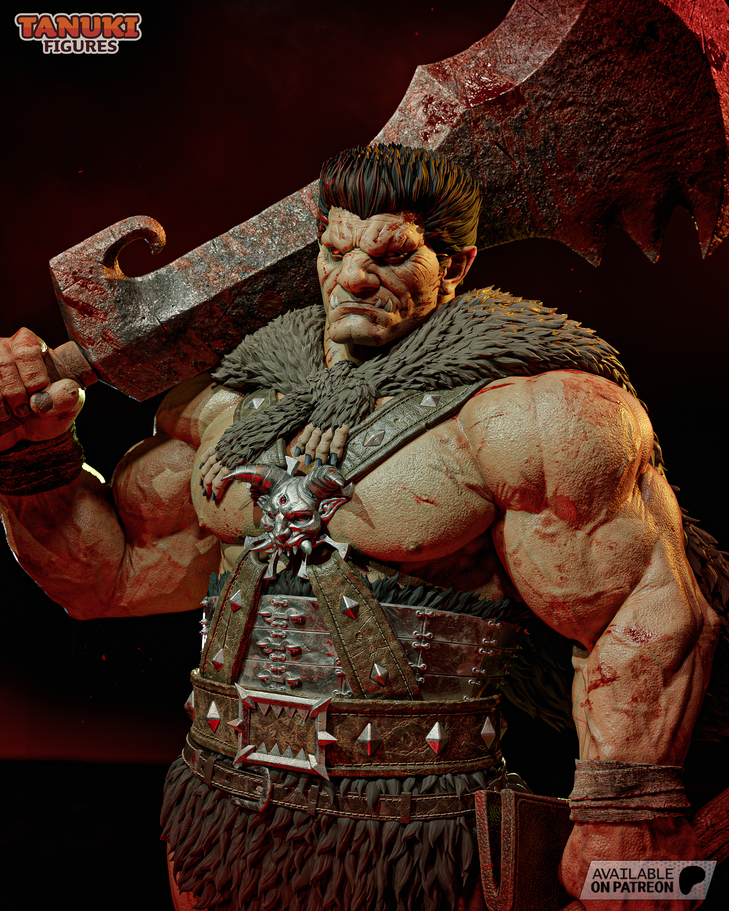 ZODD -Berserk FAN ART FIGURE | 3D Printed | Handmade Gift | Resin Figure | Hand Painted |Garage Kit