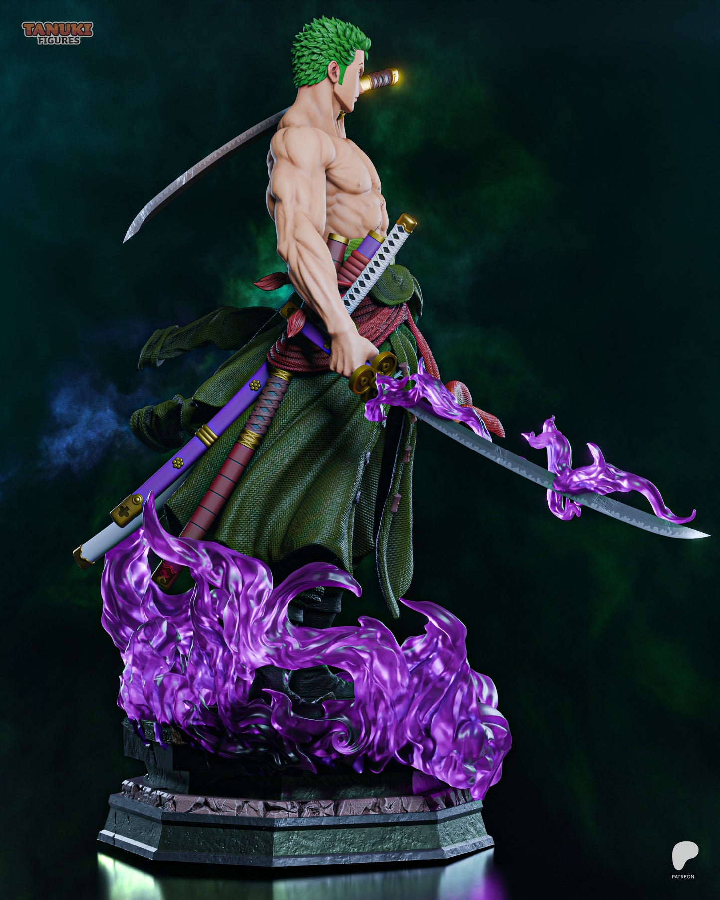 Zoro | One Piece | Fan Art Figure Statue |